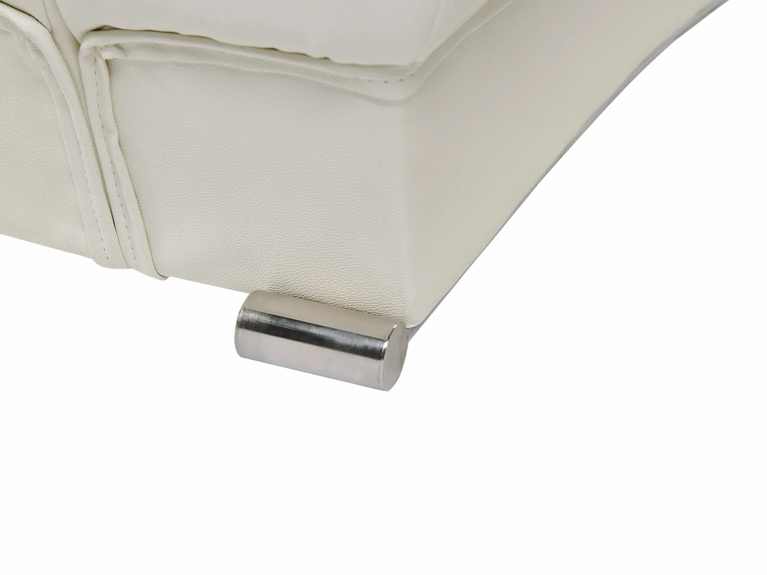 Bed Leer Wit In Diverse Formaten LILLE 6 Bed Leer Wit In Diverse Formaten LILLE - Afbeelding 6