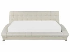 Waterbed Leer Wit 180 X 200 Cm LILLE -slaapkamer Verkoopwinkel undef src sa picid 42884 type whitesh image