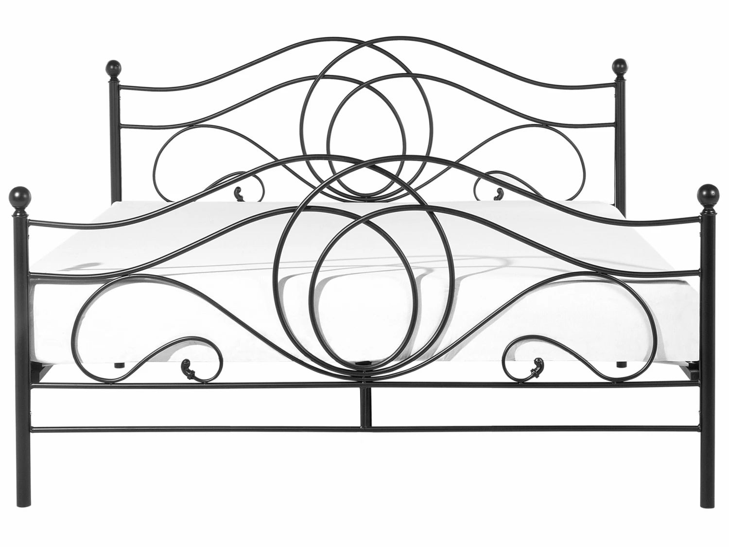 Bed Metaal Zwart In Diverse Formaten LYRA - Afbeelding 3