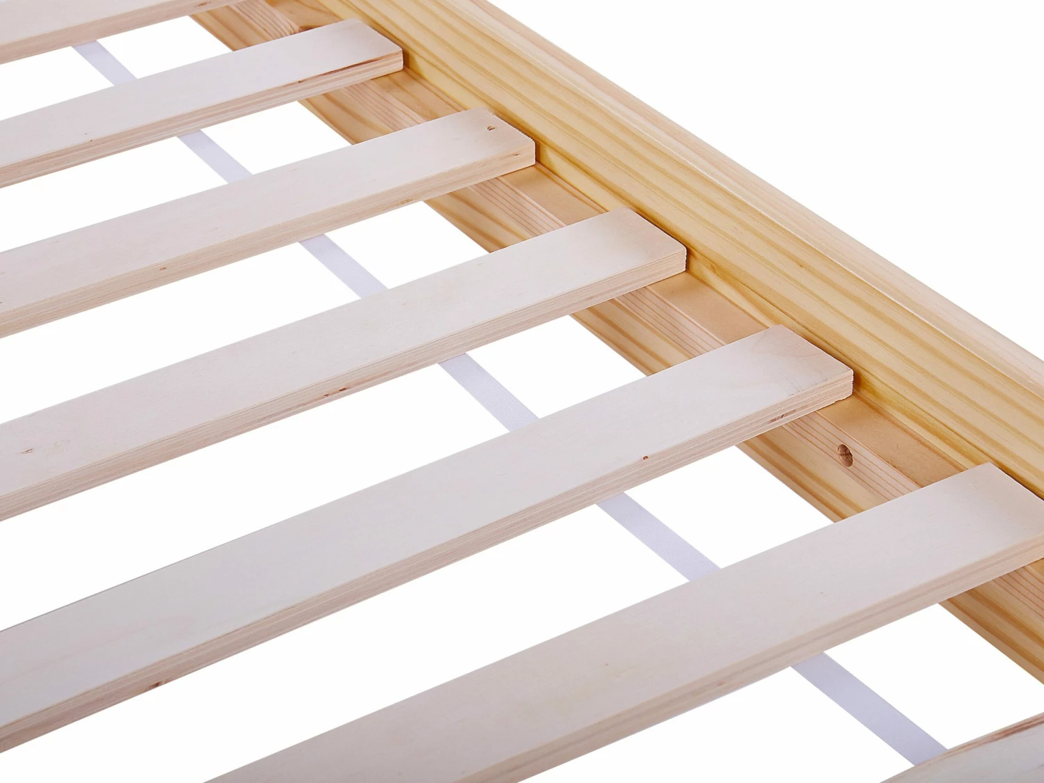 Bed Hout Lichtbruin In Diverse Formaten CARNAC - Afbeelding 10