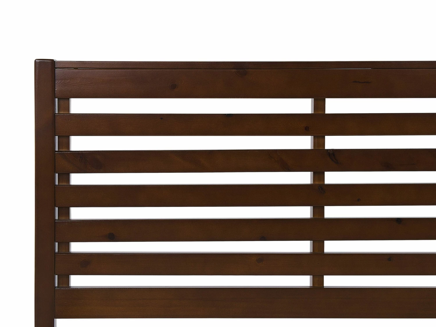 Bed Hout Donkerbruin In Diverse Formaten CARNAC 6 Bed Hout Donkerbruin In Diverse Formaten CARNAC - Afbeelding 6