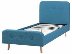 Bed Stof Donkerblauw 90 X 200 Cm RENNES 12 Bed Stof Donkerblauw 90 X 200 Cm RENNES -slaapkamer Verkoopwinkel undef src sa picid 679882 type whitesh image