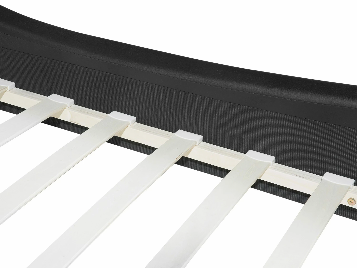 Bed Kunstleer Zwart In Diverse Formaten AVIGNON - Afbeelding 10