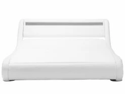 Bed Kunstleer Wit Met LED-verlichting In Diverse Formaten AVIGNON 15 Bed Kunstleer Wit Met LED-verlichting In Diverse Formaten AVIGNON -slaapkamer Verkoopwinkel undef src sa picid 689568 type whitesh image