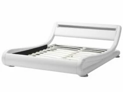 Bed Kunstleer Wit Met LED-verlichting In Diverse Formaten AVIGNON 14 Bed Kunstleer Wit Met LED-verlichting In Diverse Formaten AVIGNON -slaapkamer Verkoopwinkel undef src sa picid 689573 type whitesh image