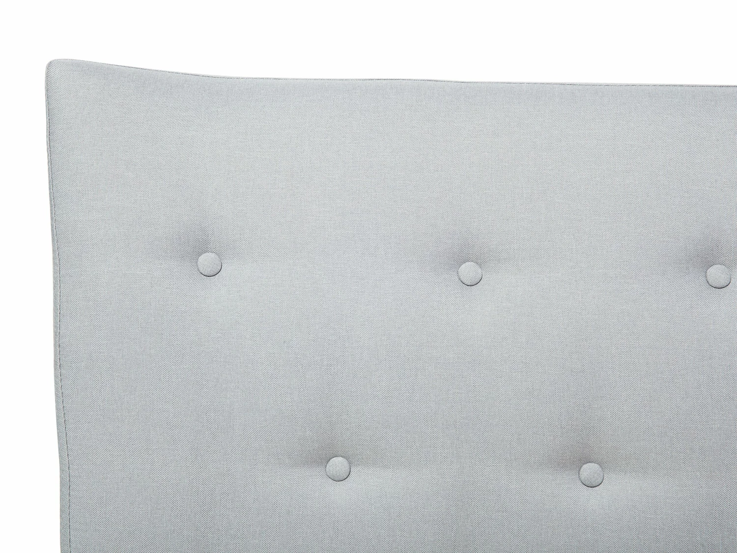 Bed Stof Lichtgrijs In Diverse Formaten SAVERNE - Afbeelding 8