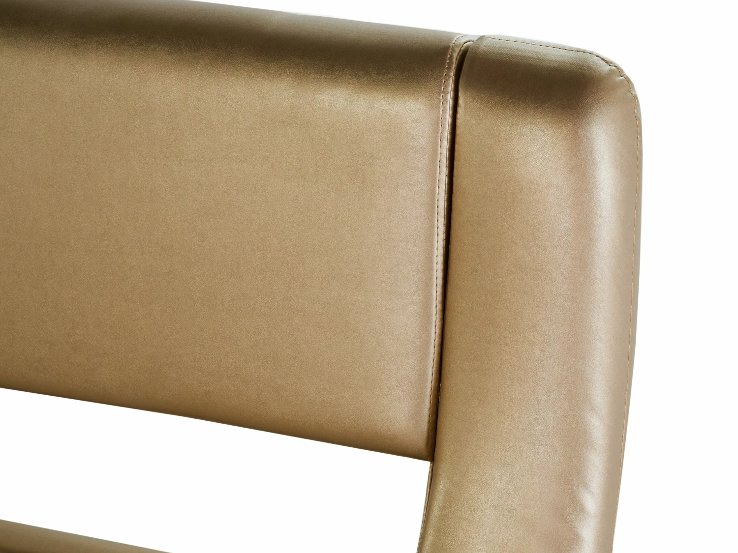 Waterbed Leer Goud In Diverse Formaten AVIGNON - Afbeelding 3