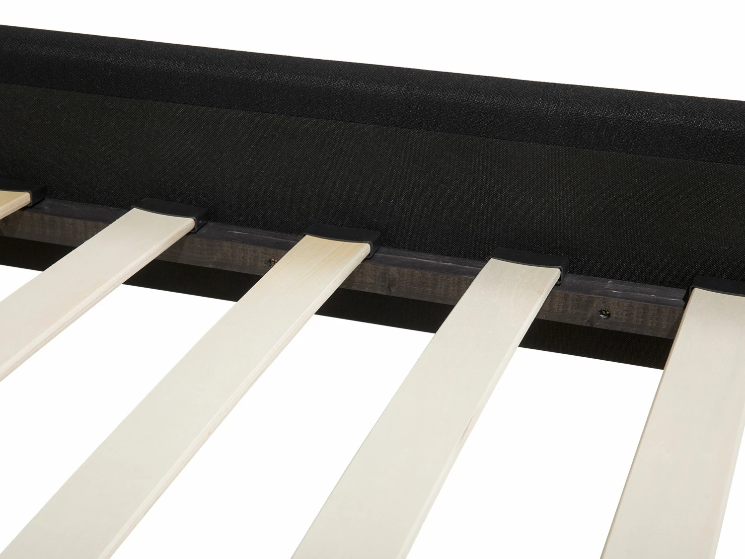 Bed Stof Zwart In Diverse Formaten COLMAR - Afbeelding 8