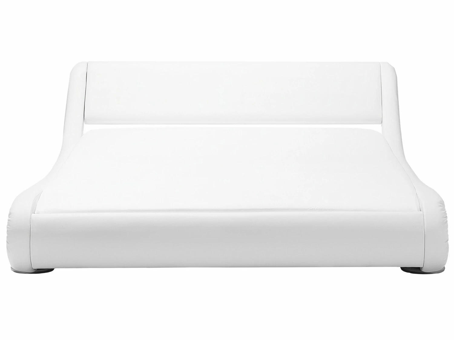 Waterbed Kunstleer Wit In Diverse Formaten AVIGNON - Afbeelding 3