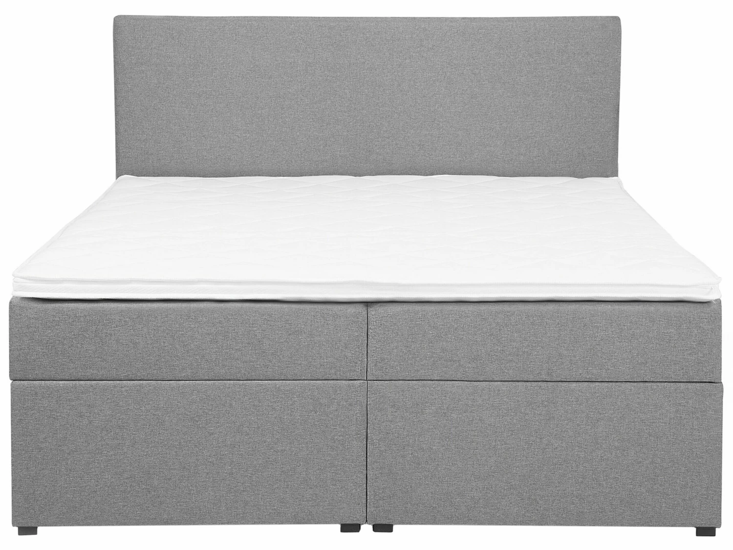 Boxspring Stof Grijs Met Opbergruimte In Diverse Formaten SENATOR 10 Boxspring Stof Grijs Met Opbergruimte In Diverse Formaten SENATOR - Afbeelding 10