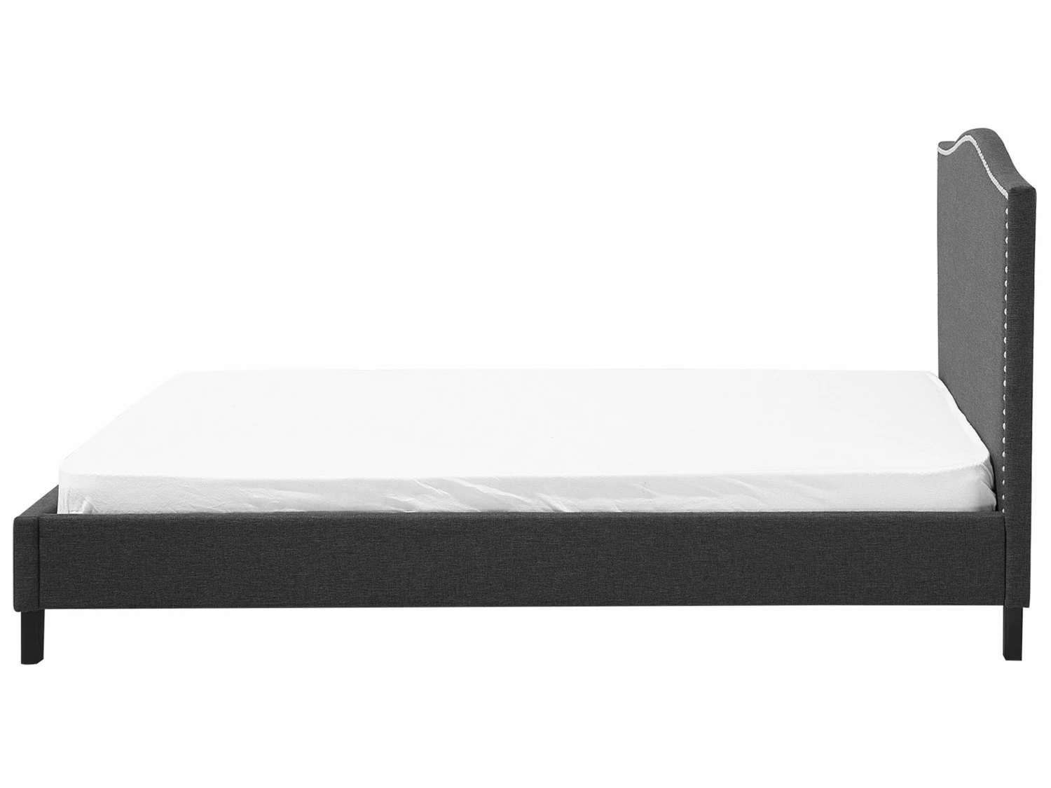 Bed Stof Grijs In Diverse Formaten MONTPELLIER - Afbeelding 5