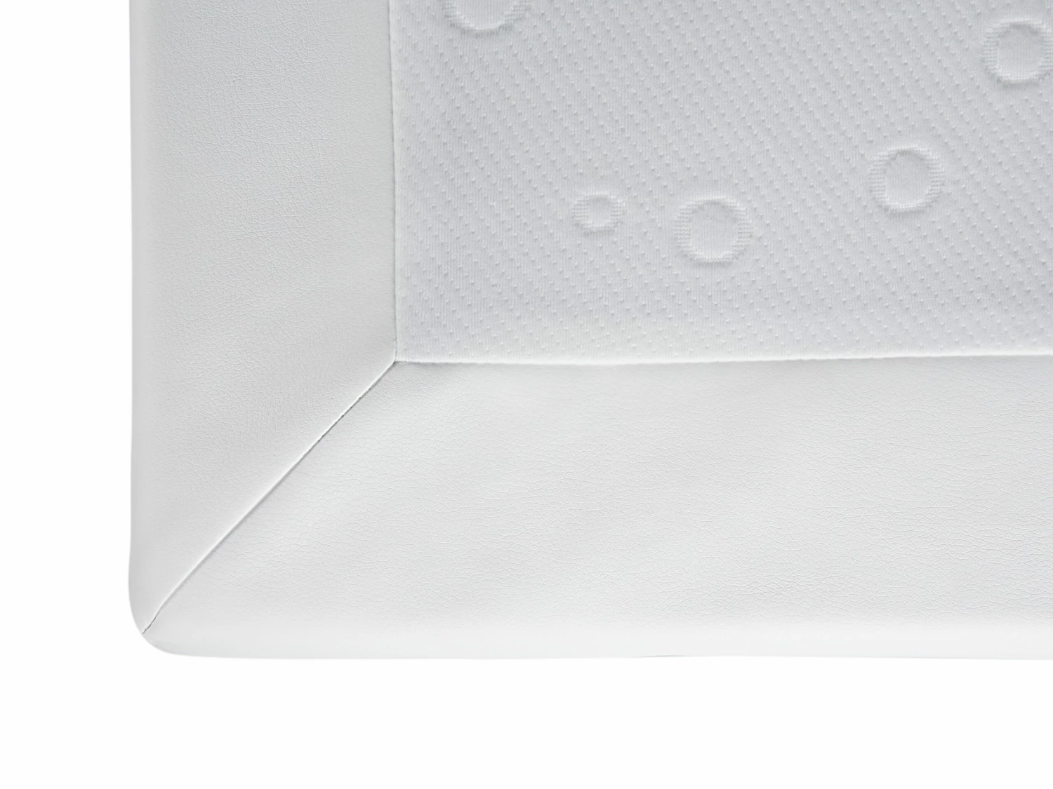 Boxspring Kunstleer Zwart/wit 160 X 200 Cm PRESIDENT - Afbeelding 4