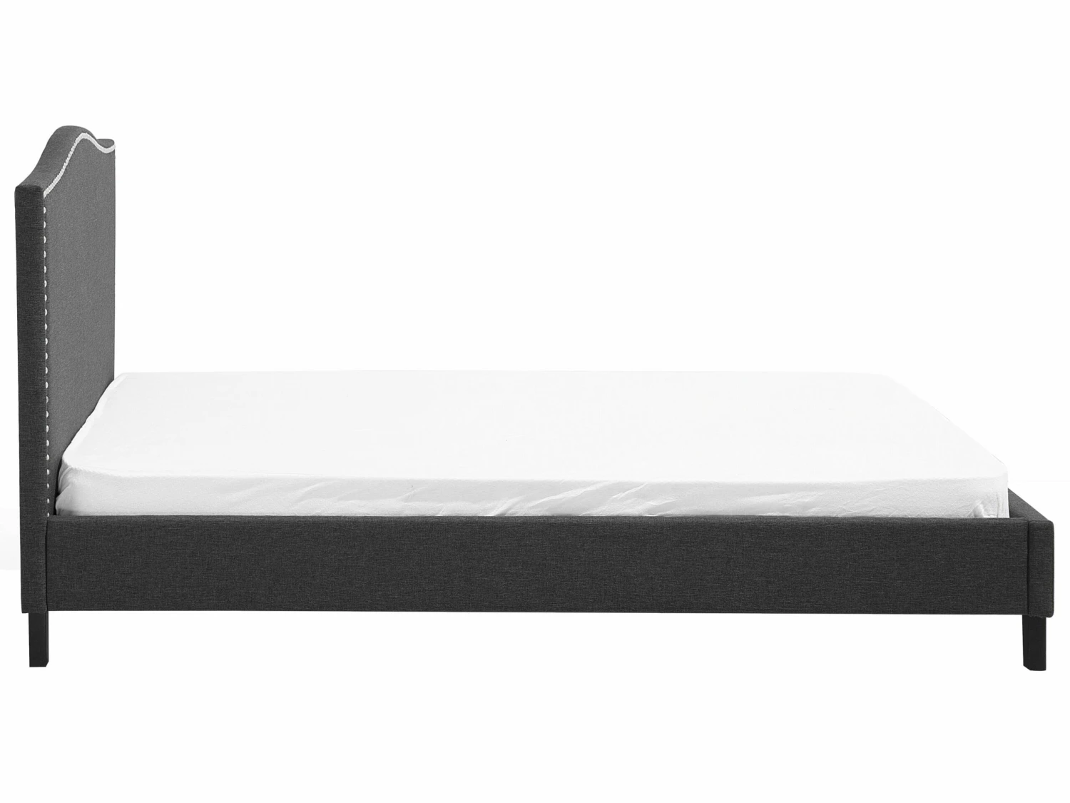 Bed Stof Grijs Met LED Multicolor In Diverse Formaten MONTPELLIER - Afbeelding 6