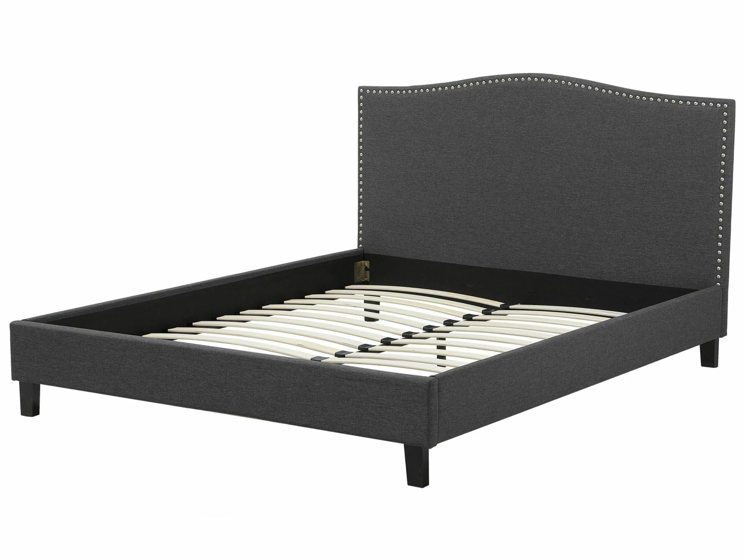 Bed Stof Grijs Met LED Multicolor In Diverse Formaten MONTPELLIER - Afbeelding 8