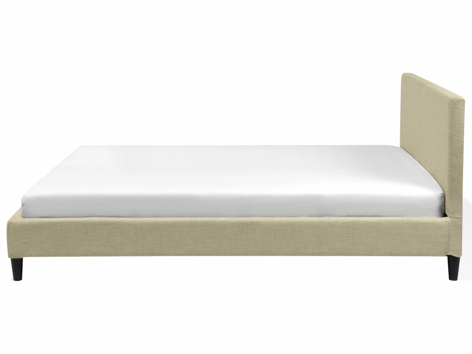 Bed Stof Beige In Diverse Formaten FITOU 5 Bed Stof Beige In Diverse Formaten FITOU - Afbeelding 5