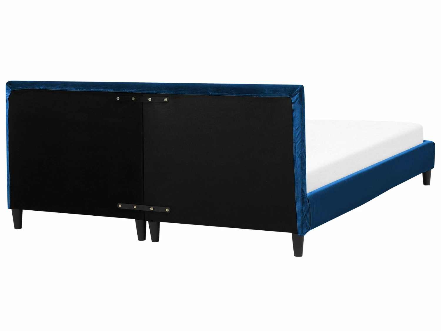 Bed Fluweel Donkerblauw In Diverse Formaten FITOU - Afbeelding 5