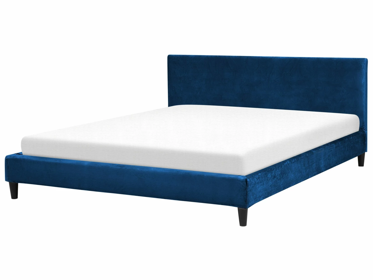 Bed Fluweel Donkerblauw In Diverse Formaten FITOU