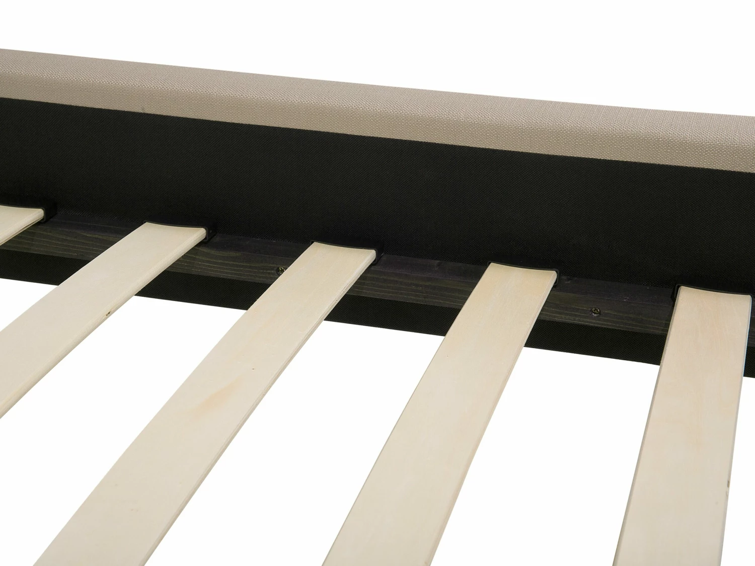 Bed Stof Beige In Diverse Formaten COLMAR 7 Bed Stof Beige In Diverse Formaten COLMAR - Afbeelding 7