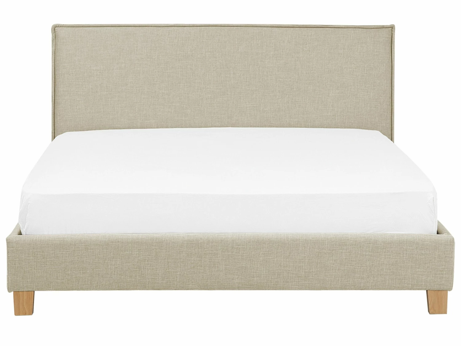 Bed Stof Beige In Diverse Formaten SENNEZ - Afbeelding 5