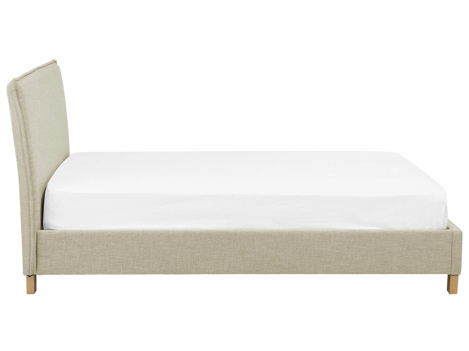 Bed Stof Beige In Diverse Formaten SENNEZ - Afbeelding 7