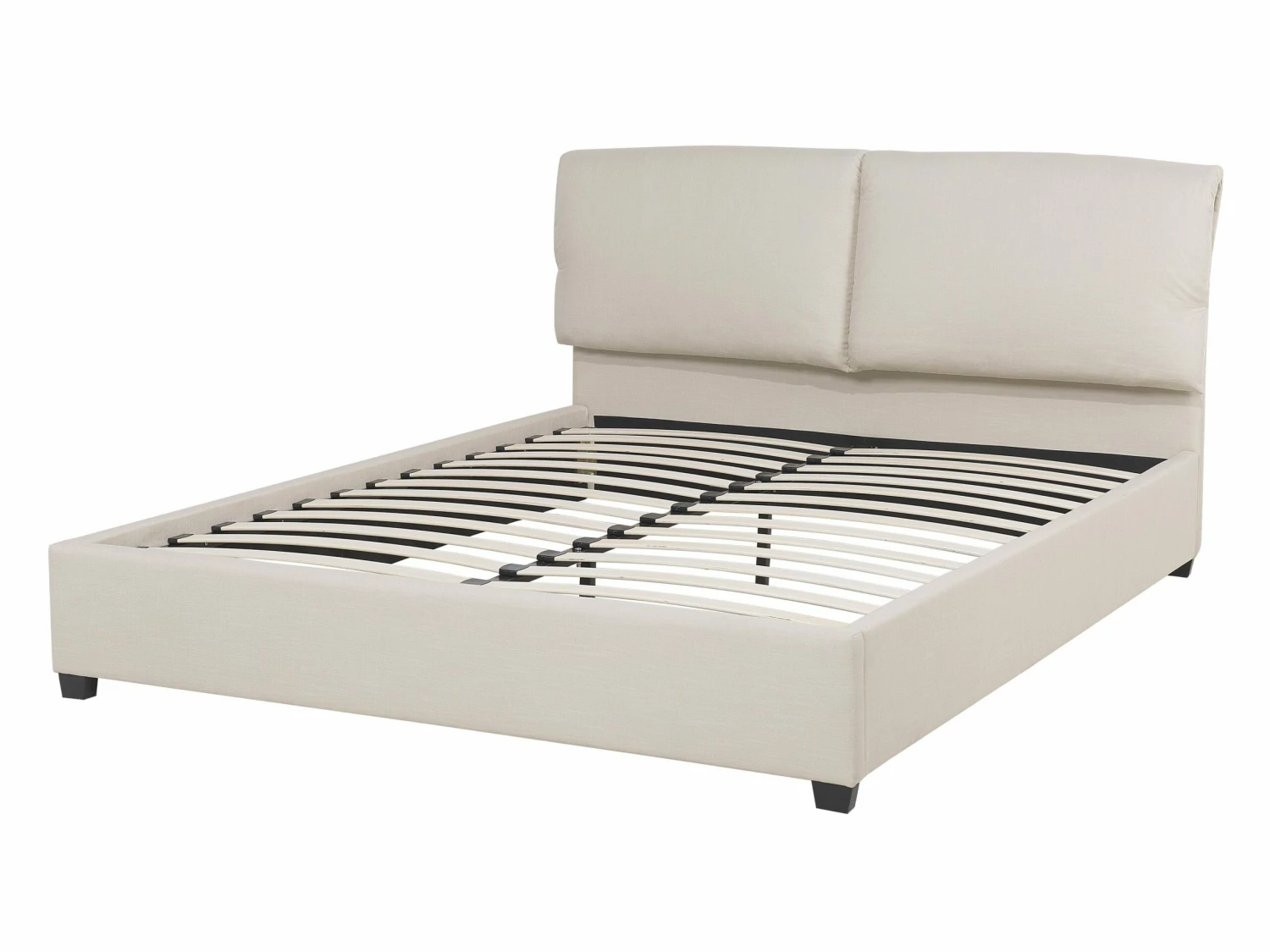 Bed Stof Beige In Diverse Formaten BELFORT - Afbeelding 6