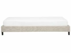 Bed Stof Beige 90 X 200 Cm ROANNE -slaapkamer Verkoopwinkel undef src sa picid 721495 type whitesh image