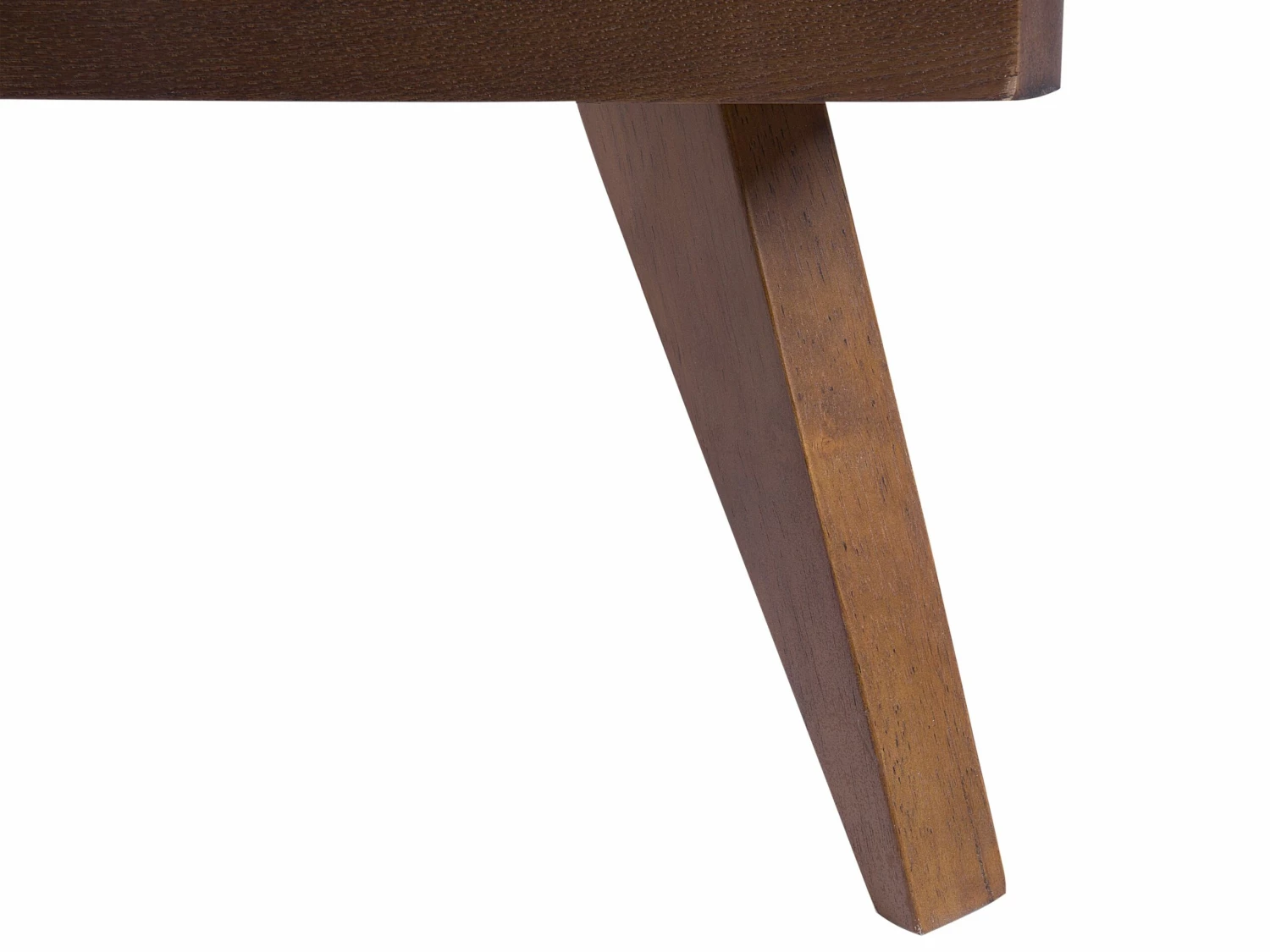 Bed Hout Donkerbruin In Diverse Formaten ISTRES - Afbeelding 8