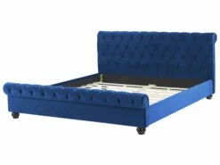 Bed Fluweel Blauw In Diverse Formaten AVALLON -slaapkamer Verkoopwinkel undef src sa picid 729123 type whitesh image