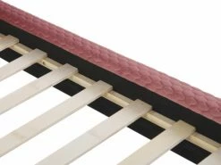 Bed Fluweel Roze 90 X 200 Cm BAYONNE -slaapkamer Verkoopwinkel undef src sa picid 729787 type whitesh image