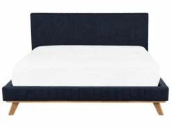 Bed Chenille Donkerblauw In Diverse Formaten TALENCE -slaapkamer Verkoopwinkel undef src sa picid 732449 type whitesh image