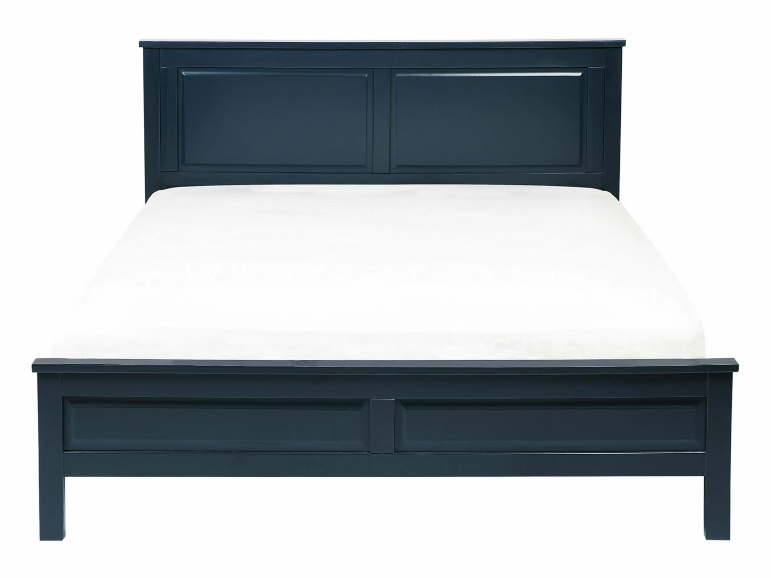 Bed Hout Donkerblauw In Diverse Formaten OLIVET - Afbeelding 5