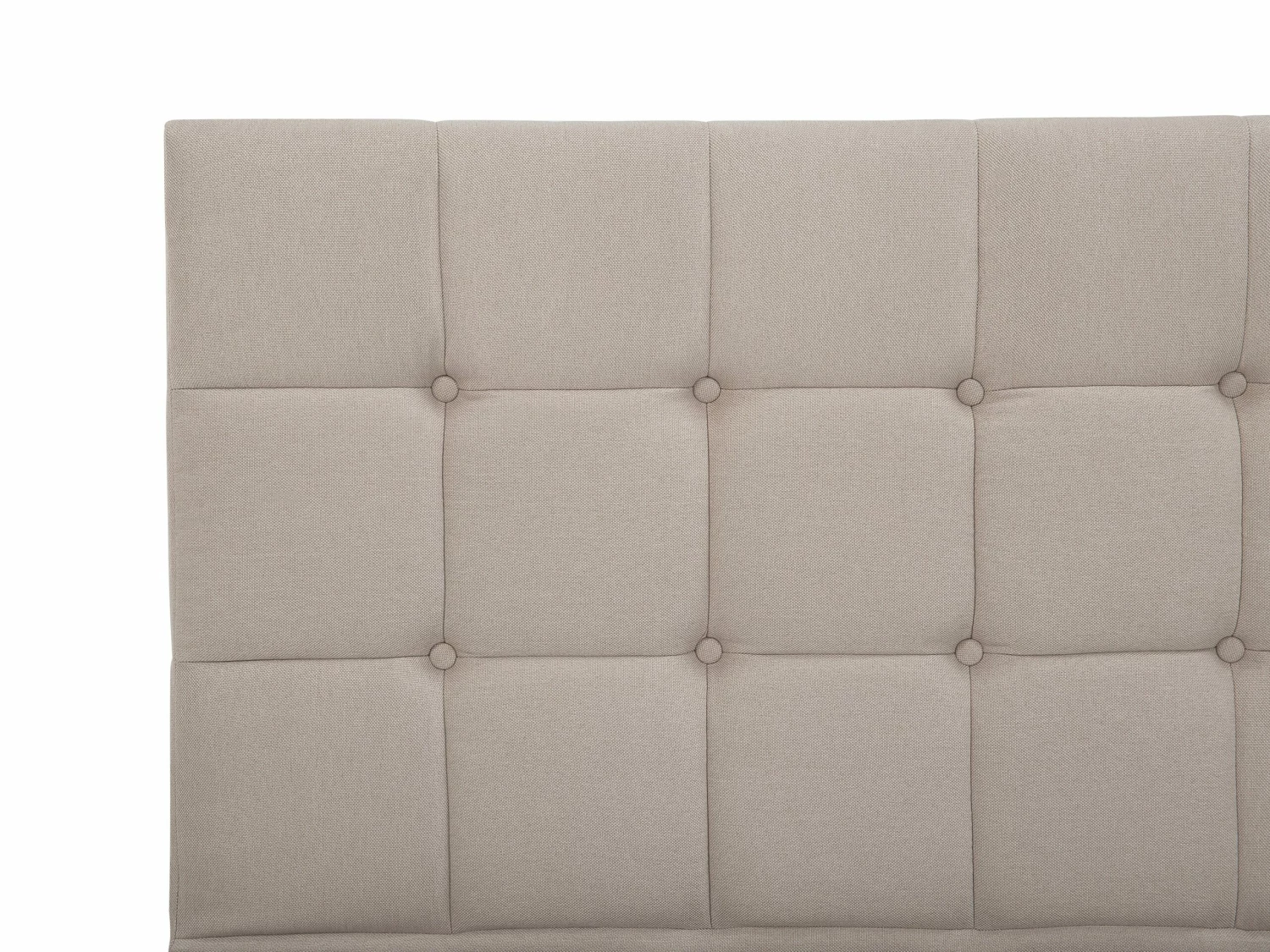 Boxspring Stof Beige 90 X 200 Cm ADMIRAL - Afbeelding 7