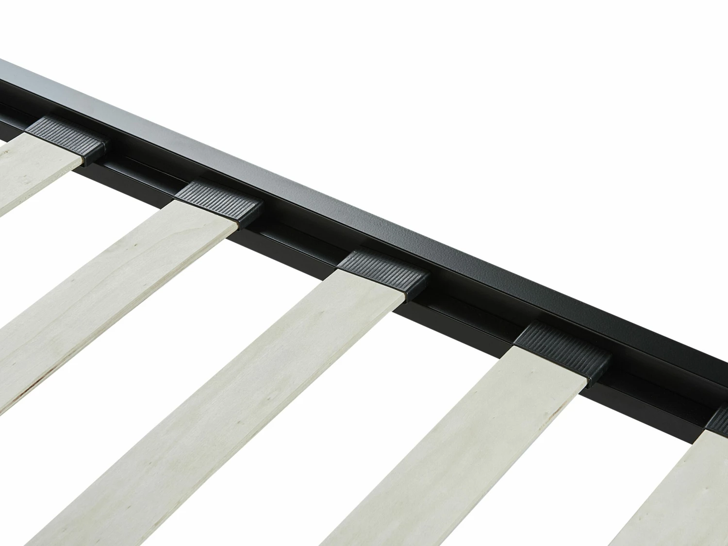 Bed Metaal Zwart In Diverse Formaten CUSSET - Afbeelding 6