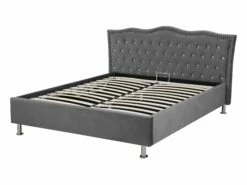 Bed Fluweel Donkergrijs Met Opbergruimte In Diverse Formaten METZ -slaapkamer Verkoopwinkel undef src sa picid 736193 type whitesh image