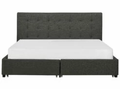 Bed Met Opbergruimte Stof Donkergrijs In Diverse Formaten LA ROCHELLE -slaapkamer Verkoopwinkel undef src sa picid 744703 type whitesh image