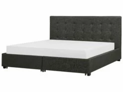 Bed Met Opbergruimte Stof Donkergrijs In Diverse Formaten LA ROCHELLE -slaapkamer Verkoopwinkel undef src sa picid 745730 type whitesh image