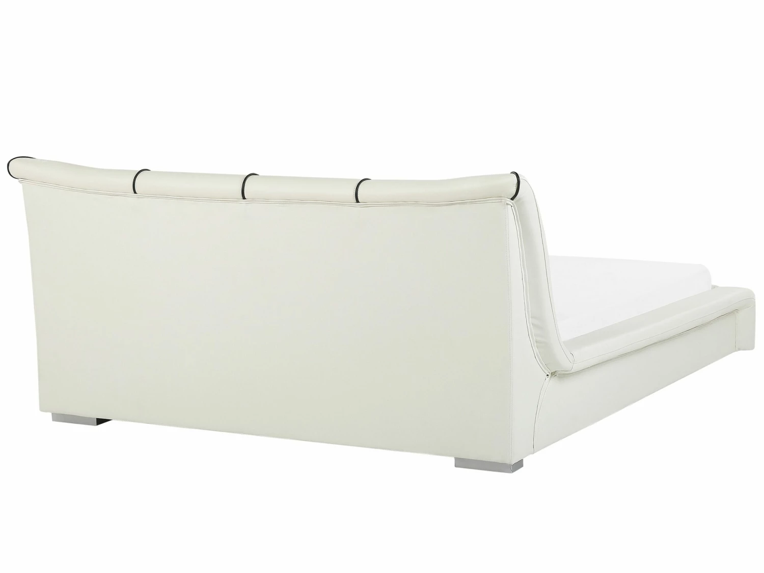 Bed Leer Wit Met LED-verlichting In Diverse Formaten NANTES - Afbeelding 4