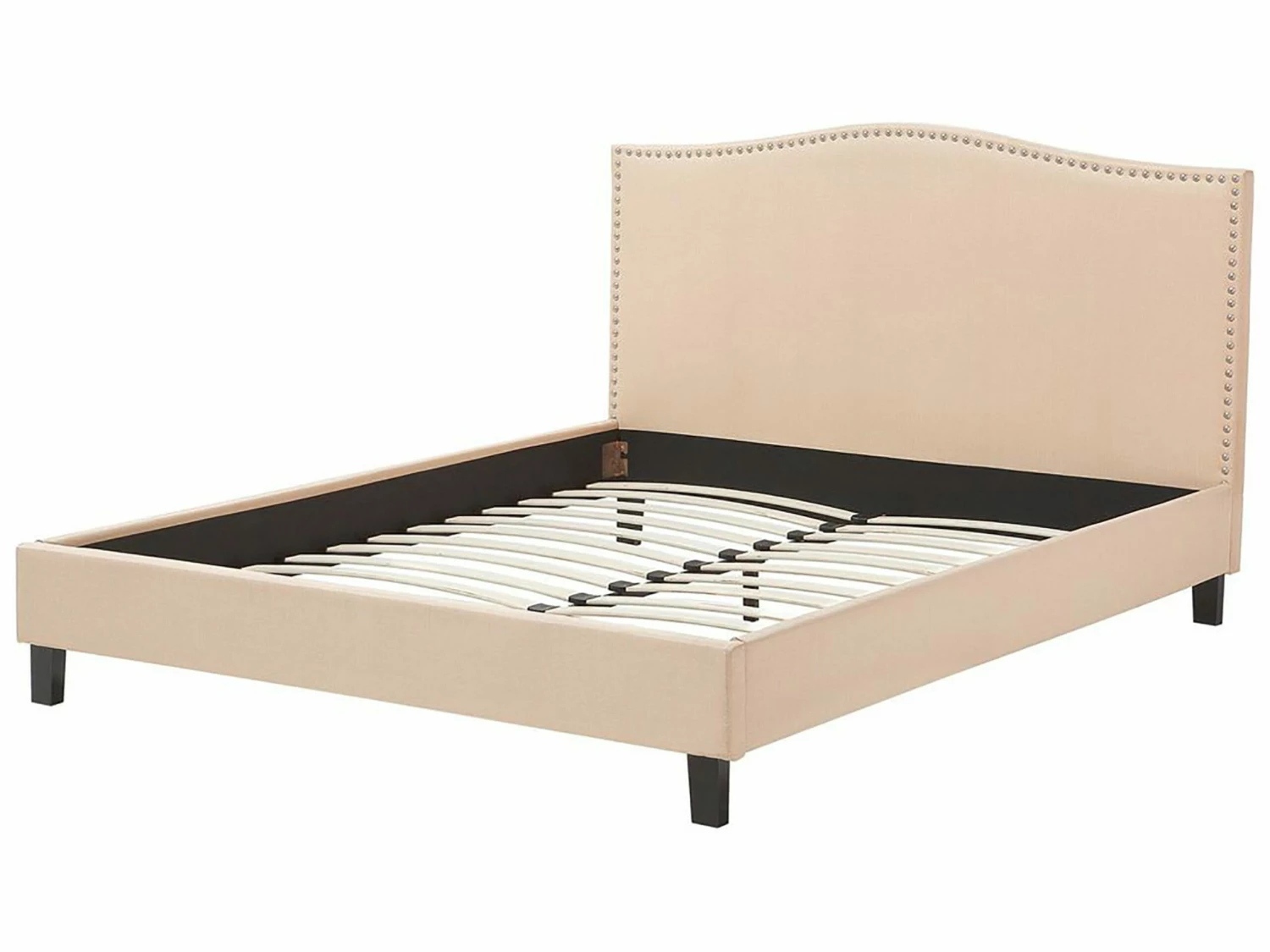 Bed Stof Beige In Diverse Formaten MONTPELLIER - Afbeelding 4