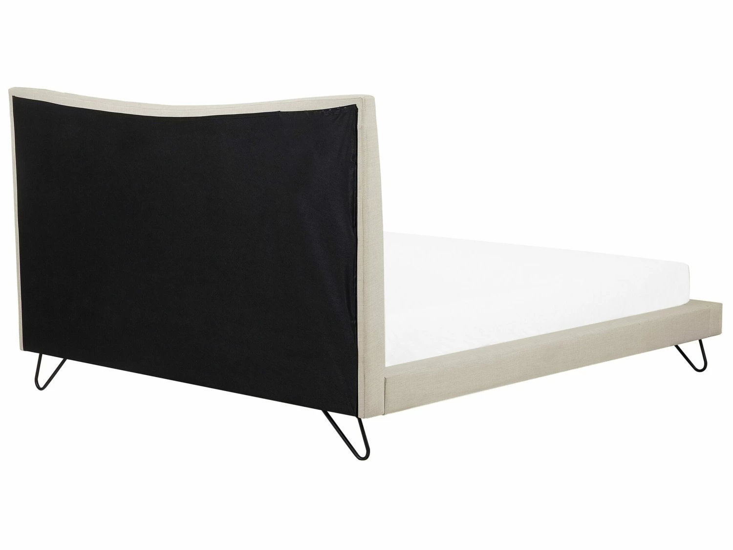 Bed Stof Beige In Diverse Formaten LANNION - Afbeelding 7