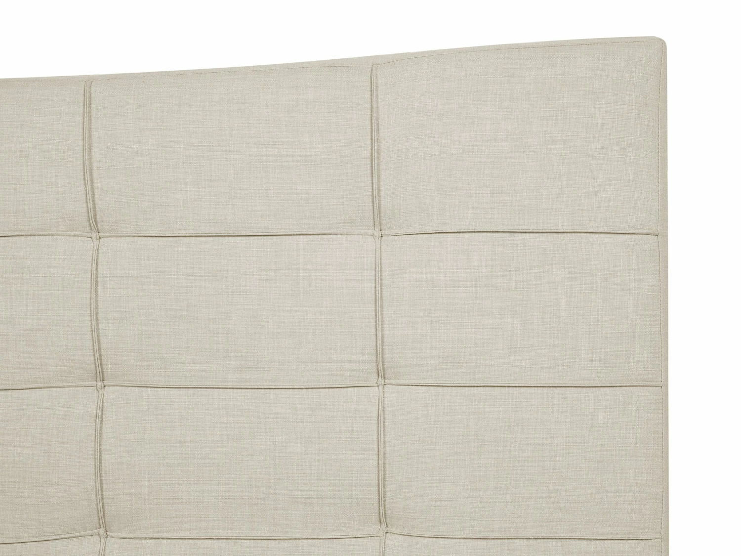 Bed Stof Beige In Diverse Formaten LANNION - Afbeelding 9