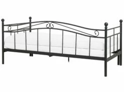Bedbank Metaal Zwart 80 X 200 Cm TULLE -slaapkamer Verkoopwinkel undef src sa picid 765259 type whitesh image