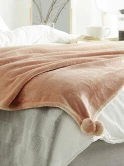 Plaid Lichtbruin 200 X 220 Cm TERKE -slaapkamer Verkoopwinkel undef src sa picid 771202 type whitesh image