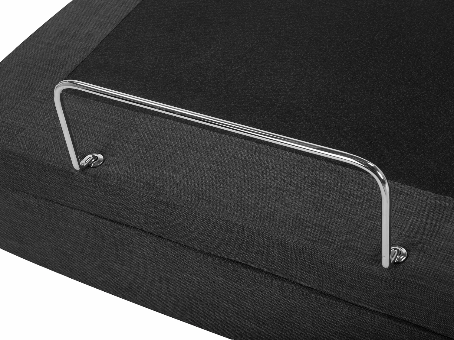 Bed Elektrisch Verstelbaar Stof Grijs 80 X 200 Cm DUKE - Afbeelding 9