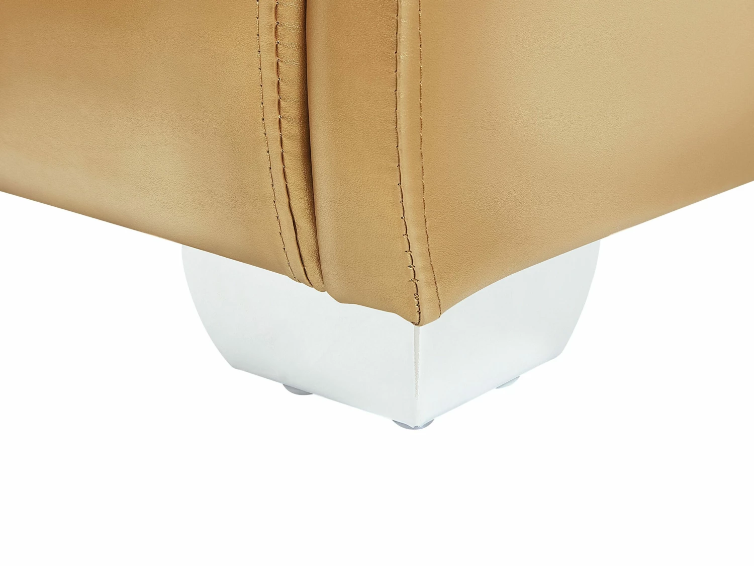 Bed Leer Goud Met LED-verlichting In Diverse Formaten PARIS - Afbeelding 10