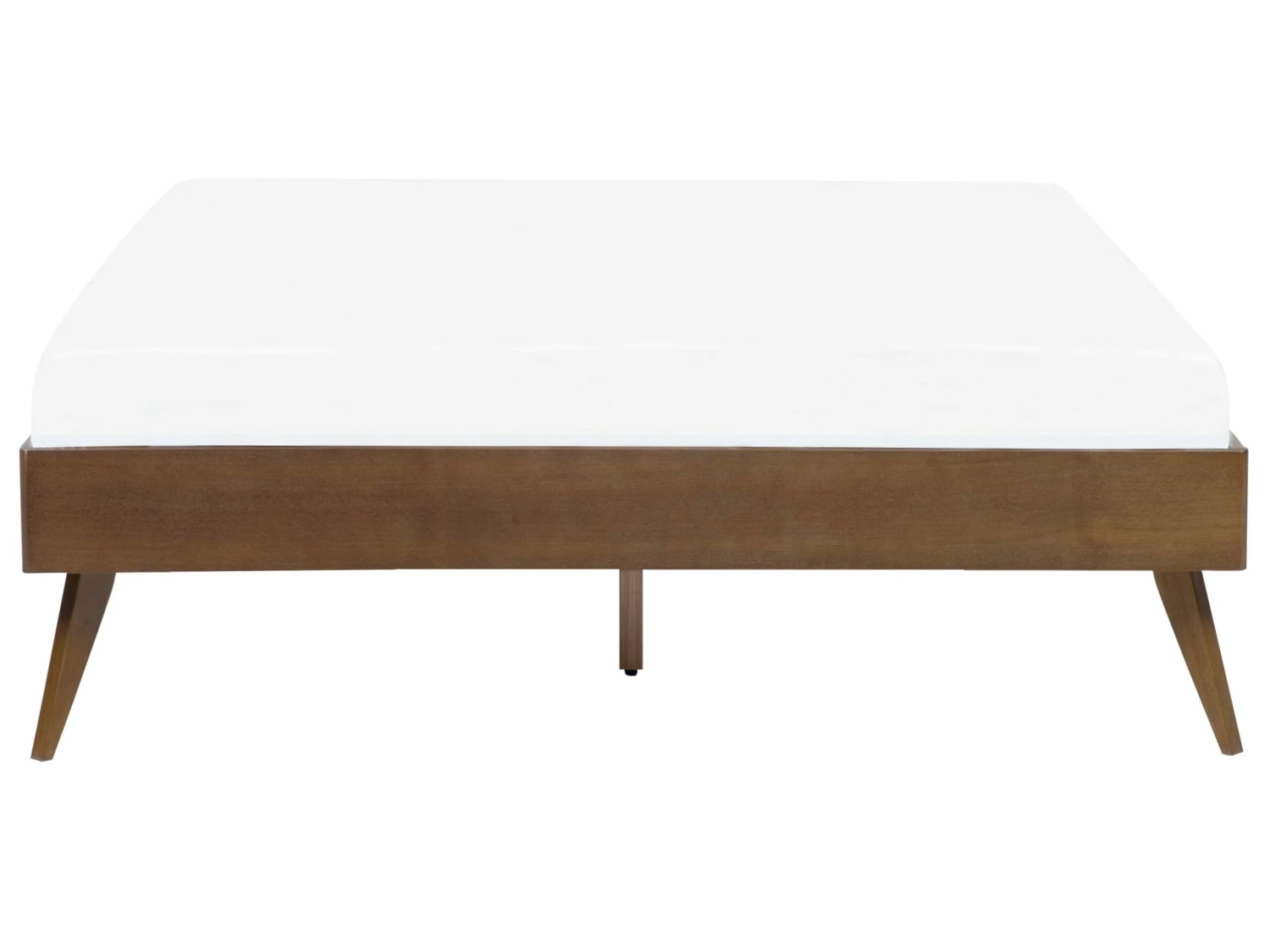 Bed Hout Donkerbruin In Diverse Formaten BERRIC - Afbeelding 4