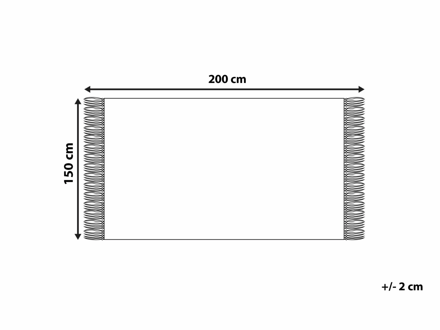 Plaid Smaragdgroen 150 X 200 Cm HAMAT 5 Plaid Smaragdgroen 150 X 200 Cm HAMAT - Afbeelding 5