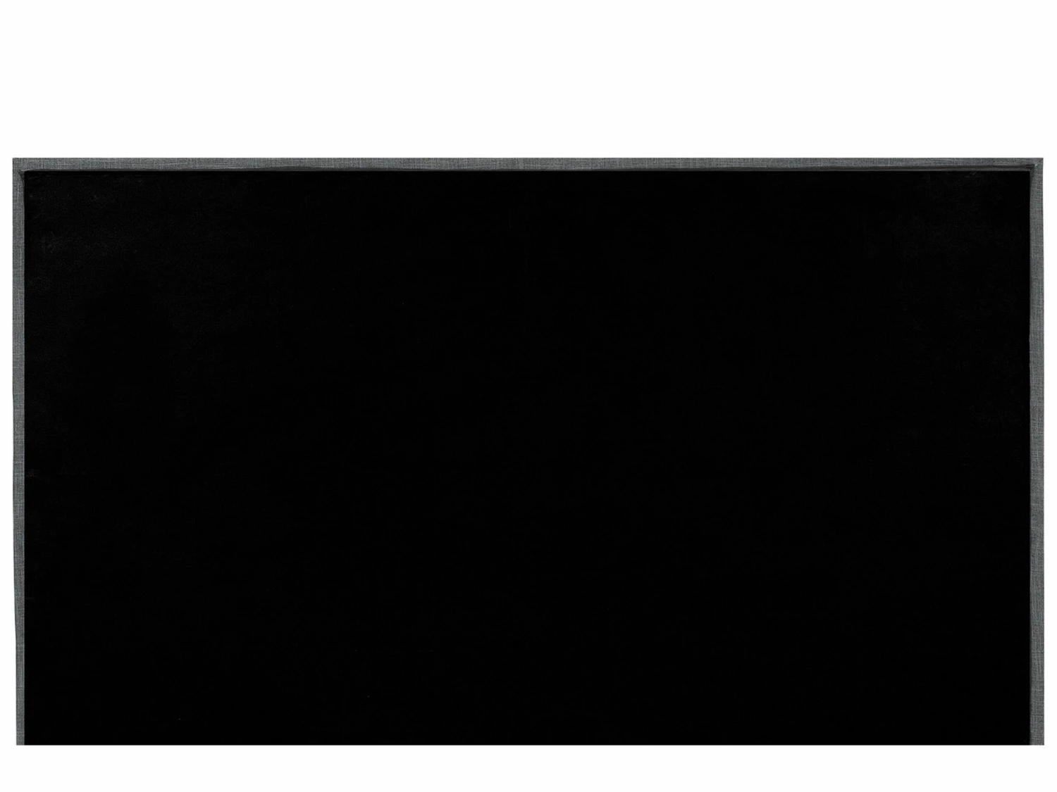 Bed Stof Donkergrijs In Diverse Formaten VALBONNE - Afbeelding 5