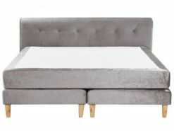 Boxspring Fluweel Grijs In Diverse Formaten Grijs MARQUISE -slaapkamer Verkoopwinkel undef src sa picid 798428 type whitesh image