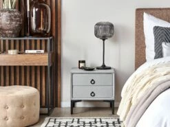 Slaapkamerset Fluweel Lichtgrijs In Diverse Formaten SEZANNE -slaapkamer Verkoopwinkel undef src sa picid 799891 type whitesh image