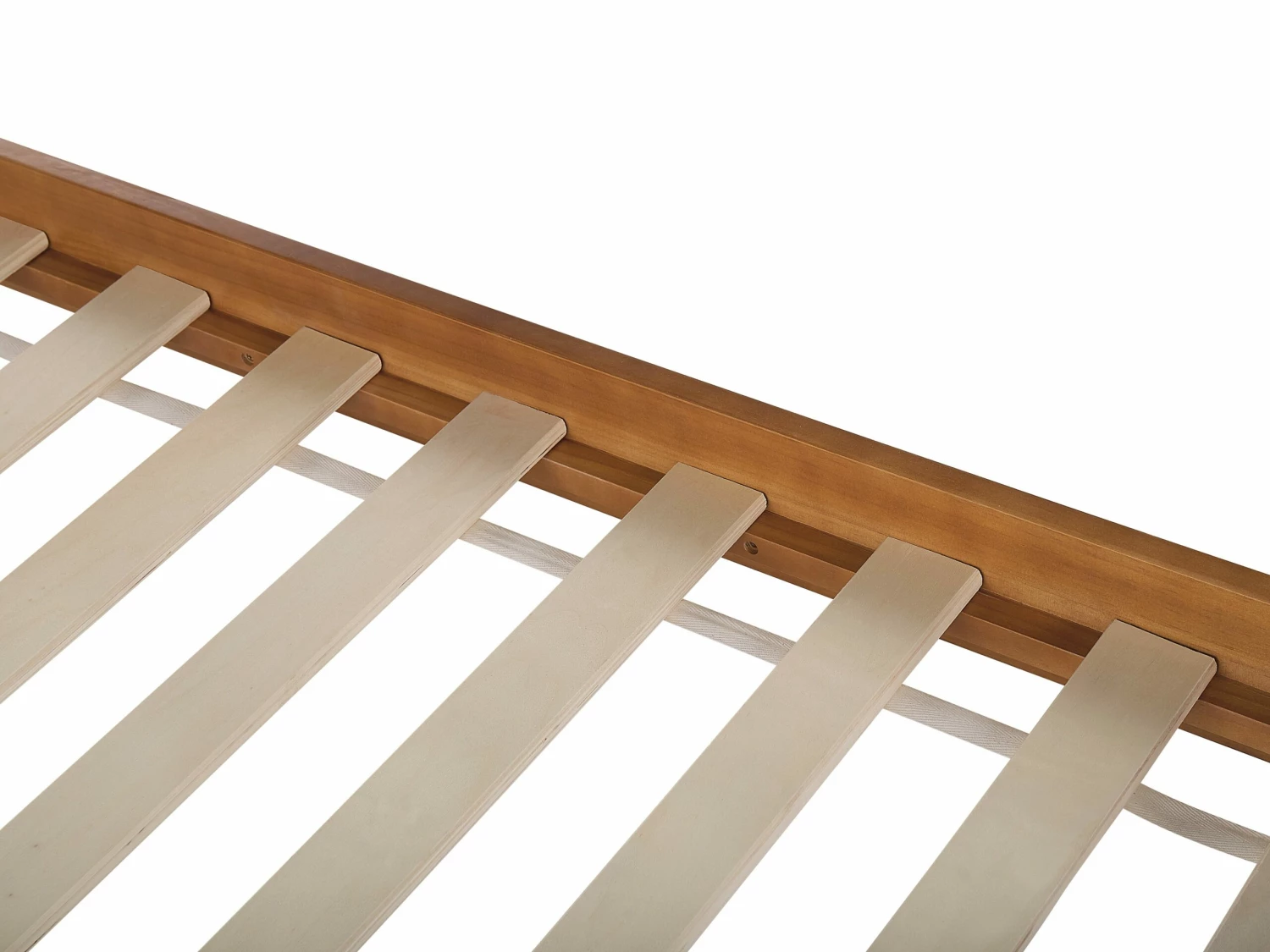 Bed Hout Lichtbruin In Diverse Formaten BARRET - Afbeelding 7